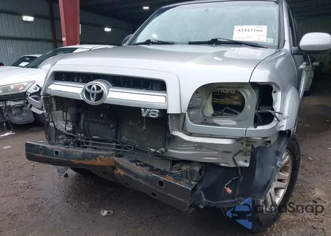 2005 Toyota Sequoia Limited V8 из США, поврежденный, VIN 5TDBT48A75S256810